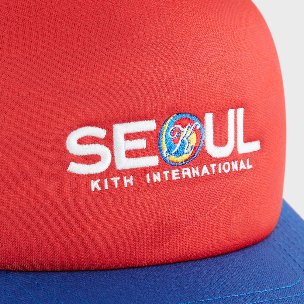Kith Kids Seoul Regional Trucker Hat - Cherry Bomb | Kith Cherry Bomb