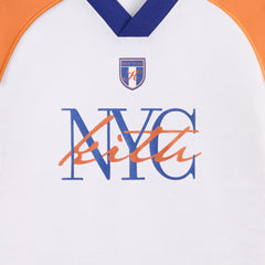 Kith Kids New York Soccer Top - White | Kith White