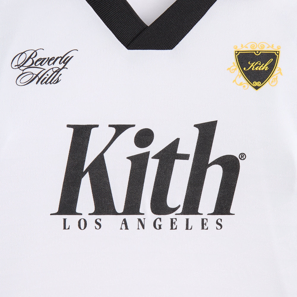 Kith Kids LA Soccer Top - White | Kith White