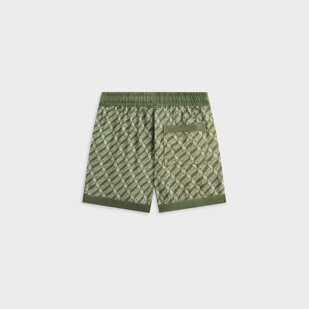 Kith Kids Monogram Thompson Camp Short - Spear | Kith Spear