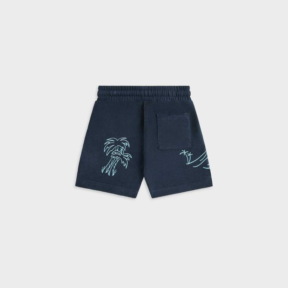 Kith Kids Novelty Terry Camp Short - Nocturnal | Kith Nocturnal
