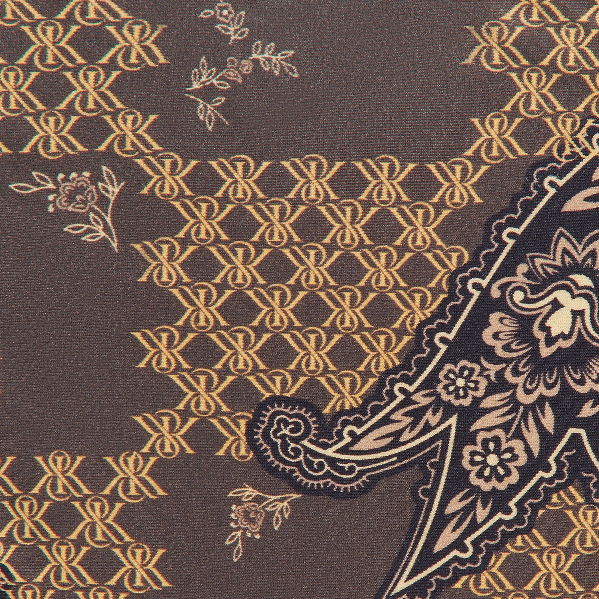 Kith Women Iris Crest Paisley Tie Bottom - Brew | Kith Brew