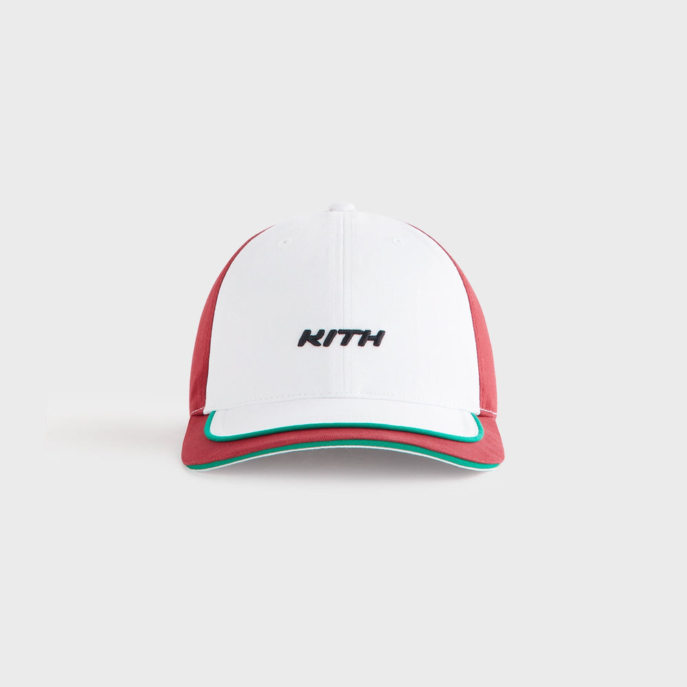 Kith Women Pieced Cotton Twill Cap - White | Kith White