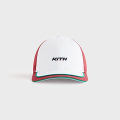 Kith Women Pieced Cotton Twill Cap - White | Kith White