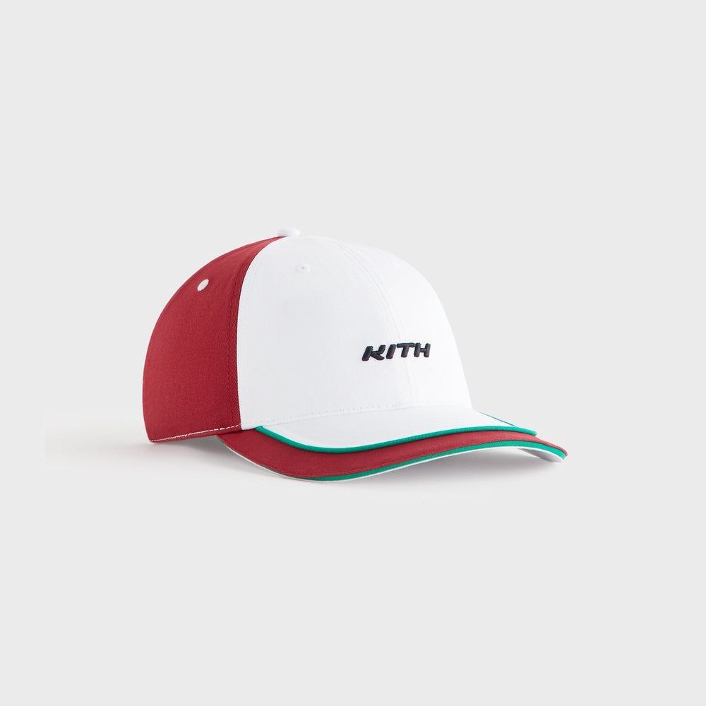 Kith Women Pieced Cotton Twill Cap - White | Kith White