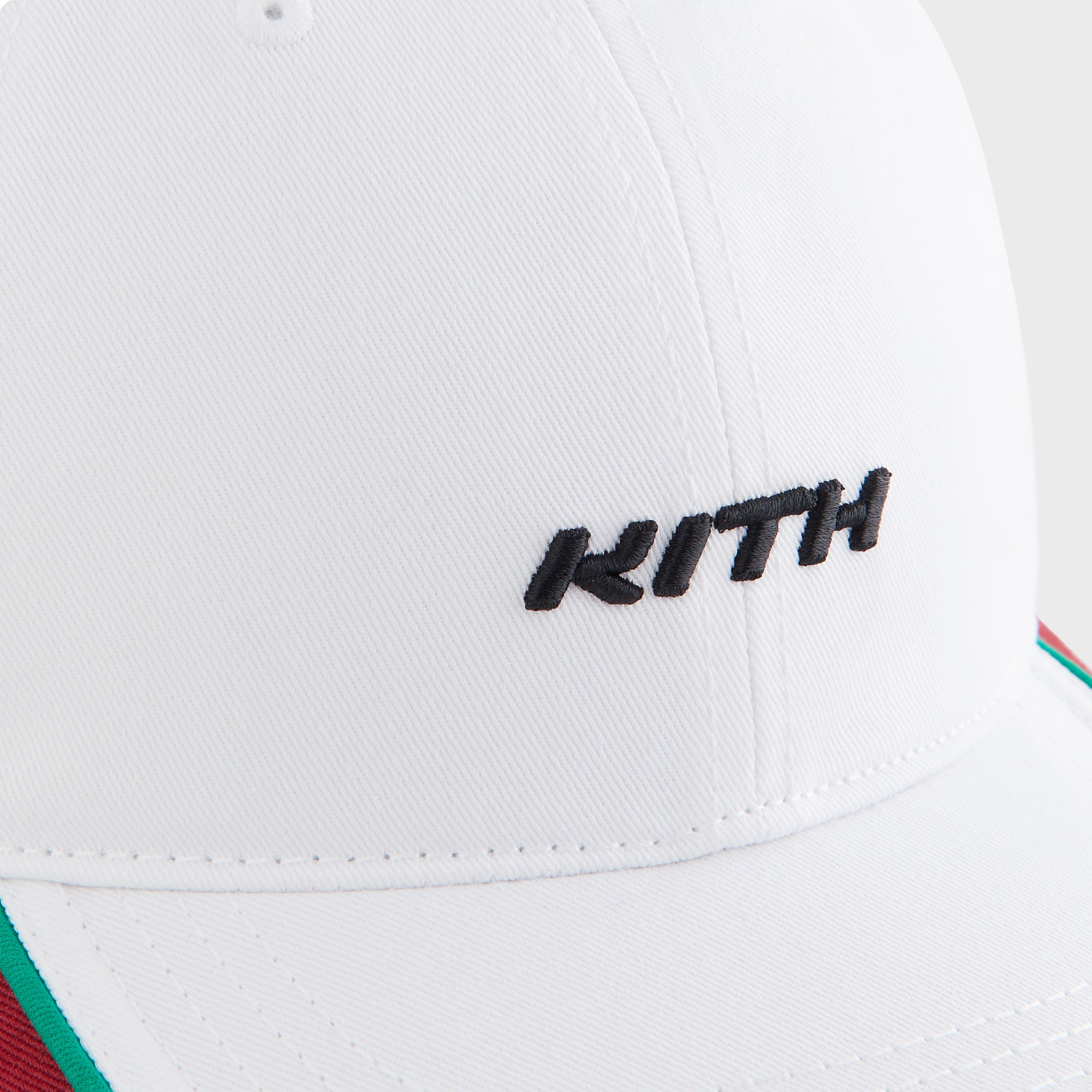 Kith Women Pieced Cotton Twill Cap - White | Kith White