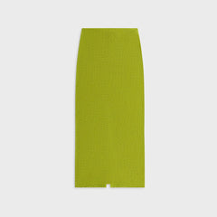 Kith Women Mila Micro Monogram Maxi Skirt - Pistachio | Kith Pistachio