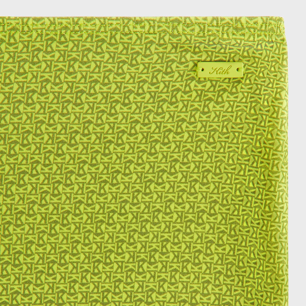 Kith Women Mila Micro Monogram Maxi Skirt - Pistachio | Kith Pistachio