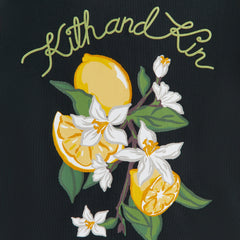 Kith Women Citrus Mulberry Vintage Tee - Black | Kith Black