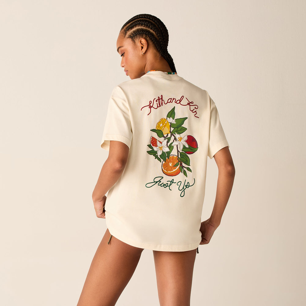Kith Women Citrus Vintage Tee - Sandrift | Kith Sandrift