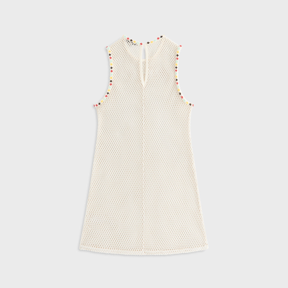 Kith Women Mitsu Mesh Jersey Mini - Sandrift | Kith Sandrift