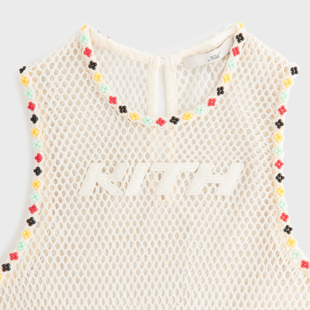 Kith Women Mitsu Mesh Jersey Mini - Sandrift | Kith Sandrift