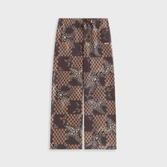 Kith Women Michi Crest Paisley Pant - Brew | Kith Brew