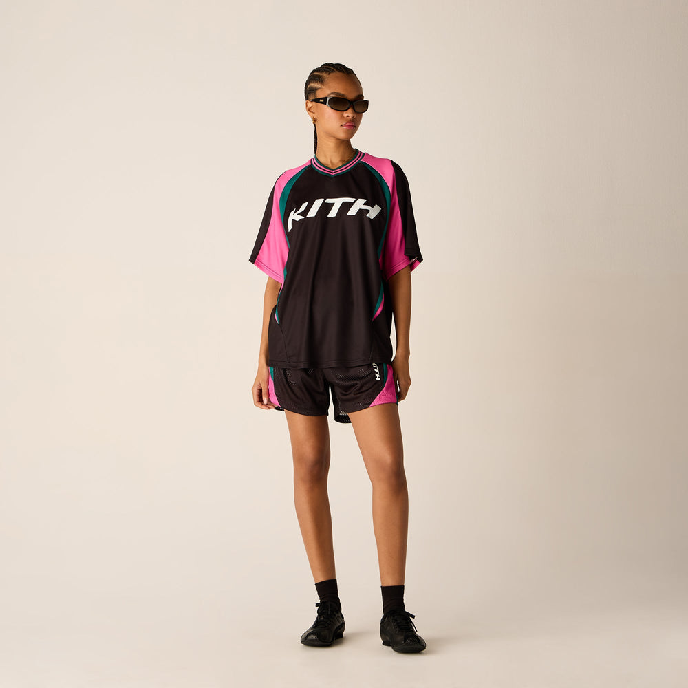 Kith Women Tobi Mesh Short - Black | Kith Black