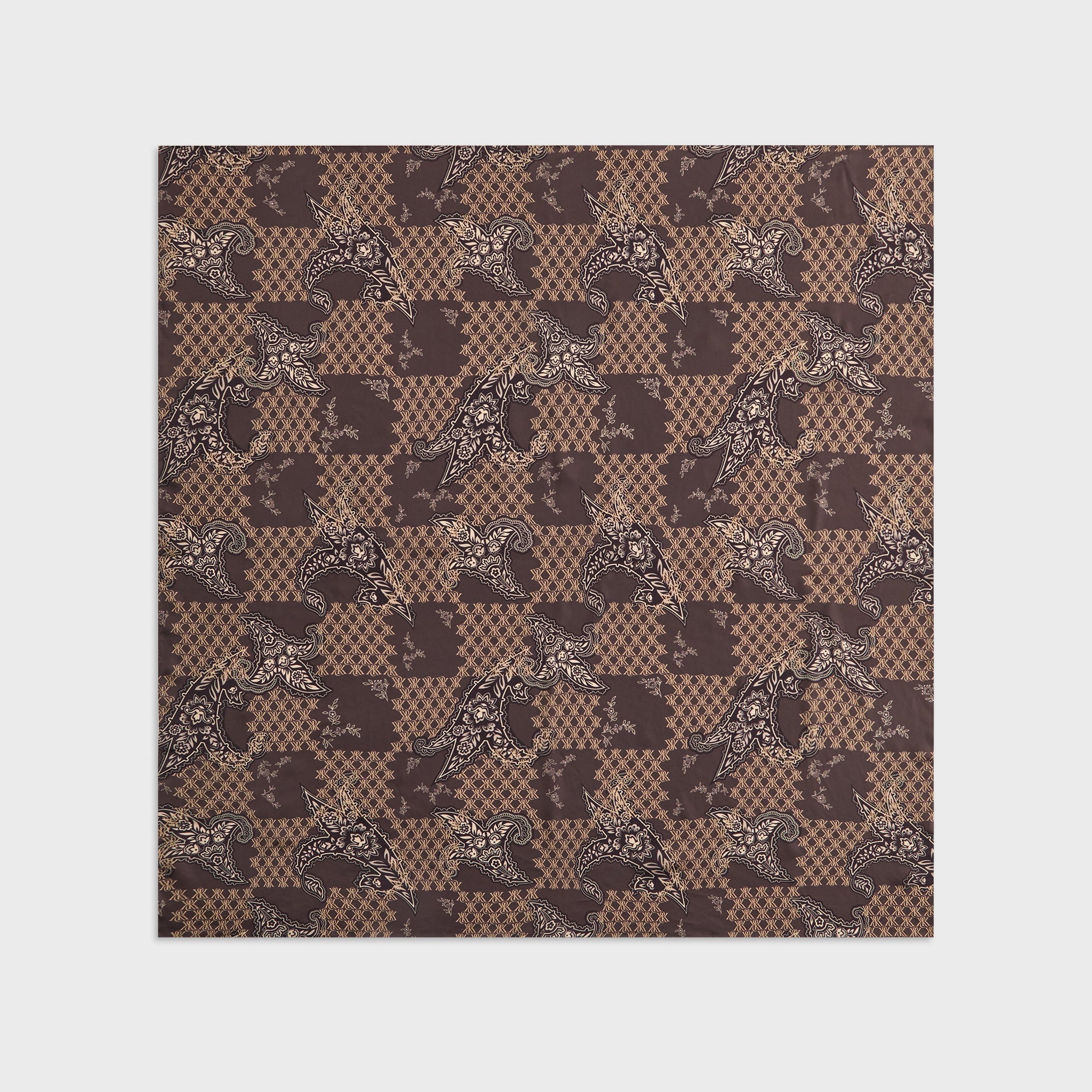 Kith Women Printed Silk Sarong - Brew | Kith Brew