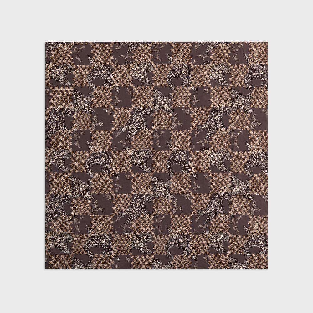 Kith Women Printed Silk Sarong - Brew | Kith Brew
