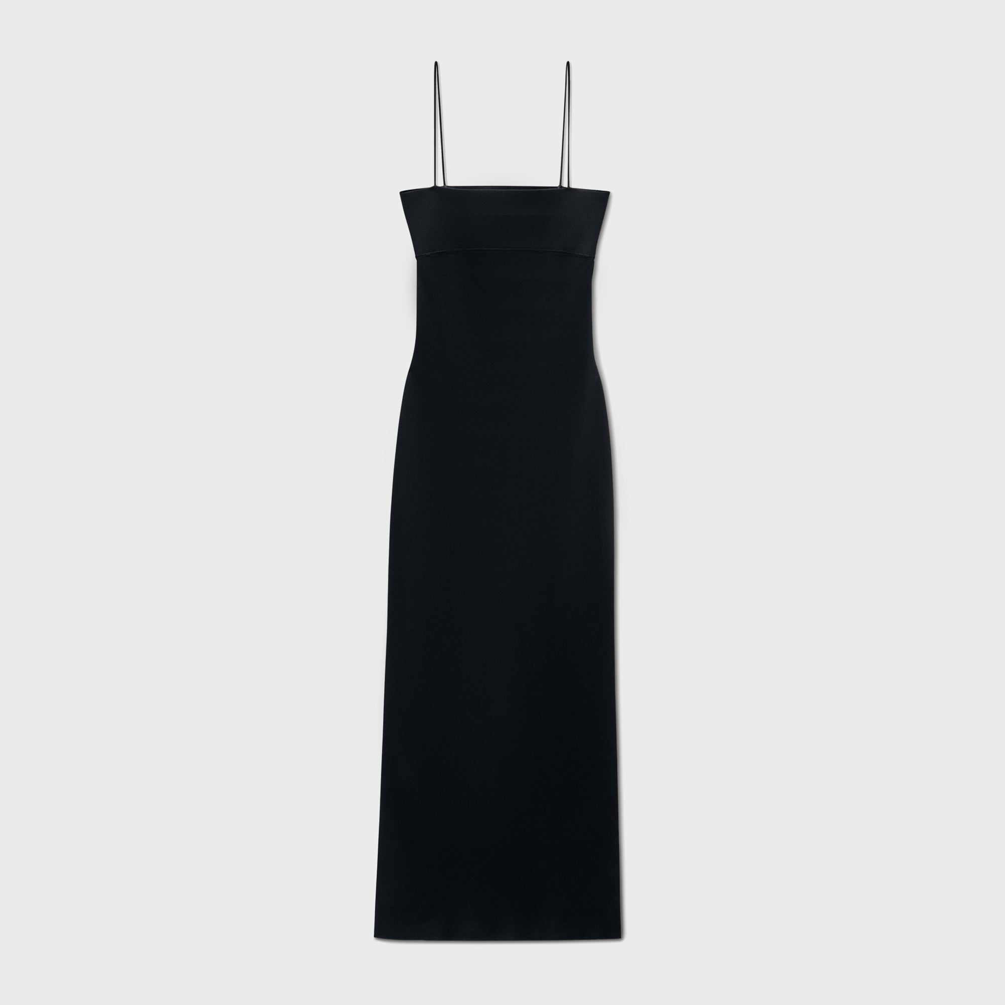 Alexander Wang Cami Band Slip Dress with Logo Jacquard - Black | Kith Black