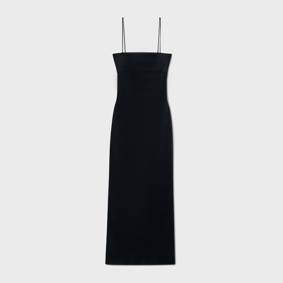 Alexander Wang Cami Band Slip Dress with Logo Jacquard - Black | Kith Black