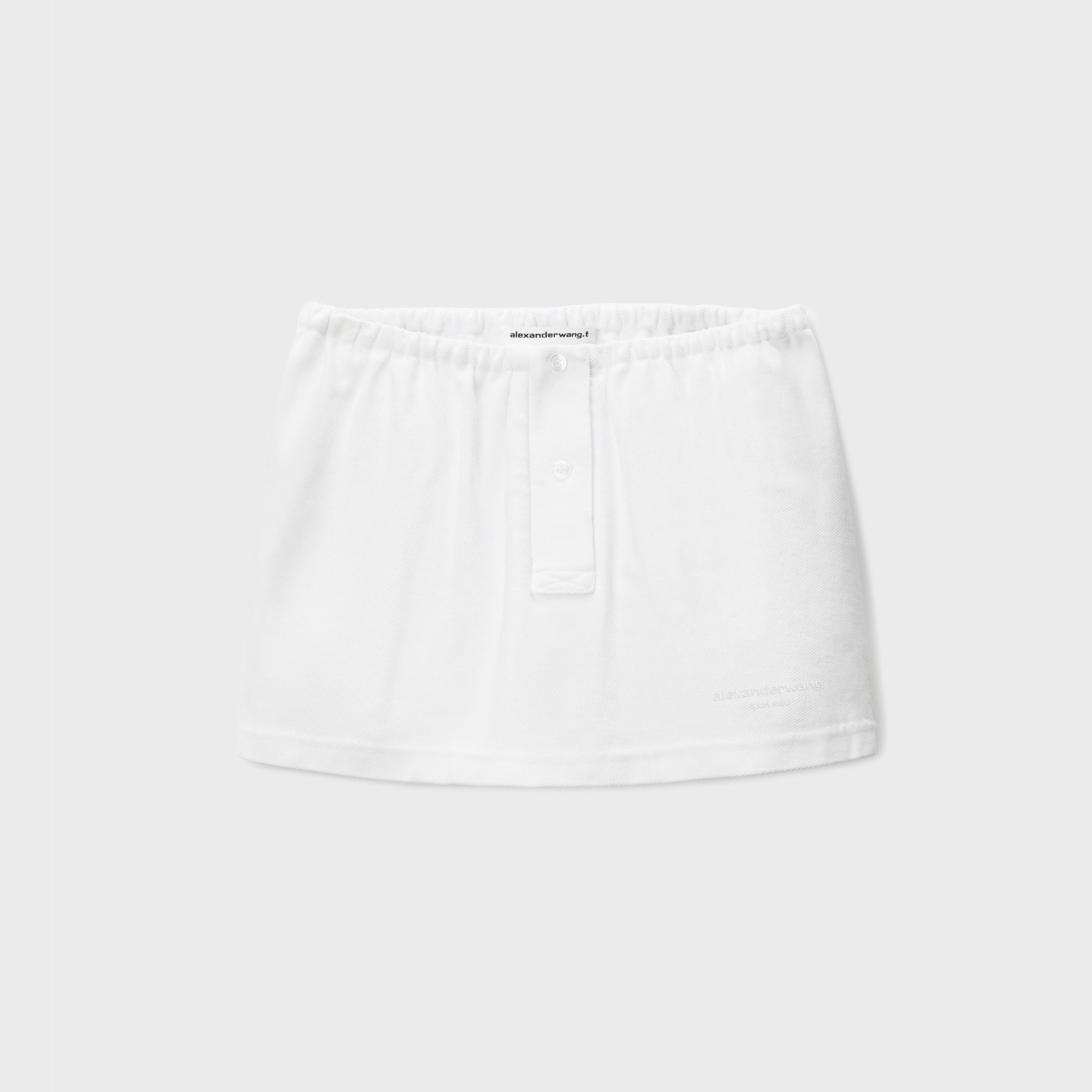 T by Alexander Wang Mini Deconstructed Polo Skort - Vintage White | Kith Vintage White