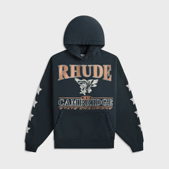 Rhude Cambridge State Champs Hoodie - Vintage Black | Kith Vintage Black