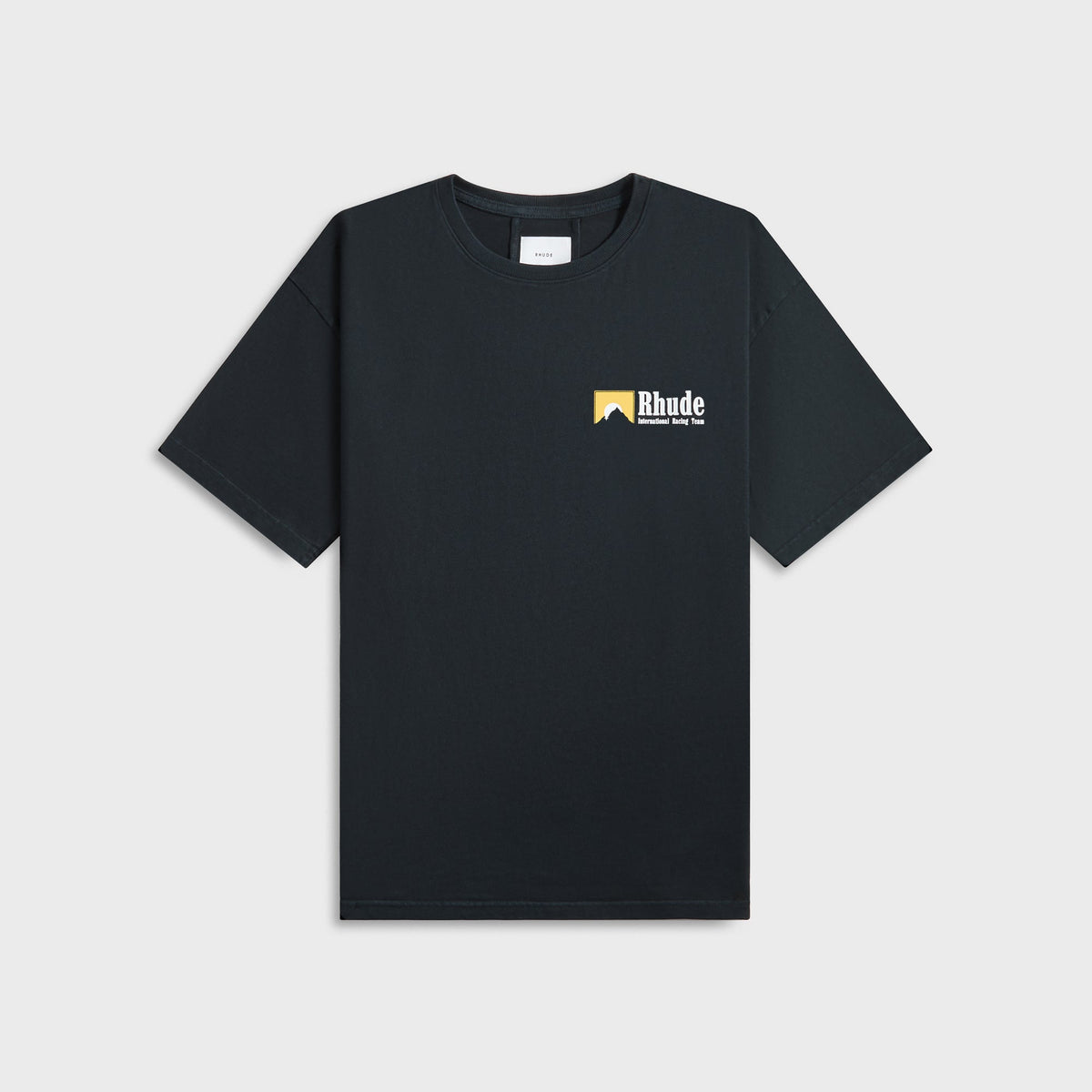 Rhude International Racing Logo Tee - Vintage Black | Kith Vintage Black