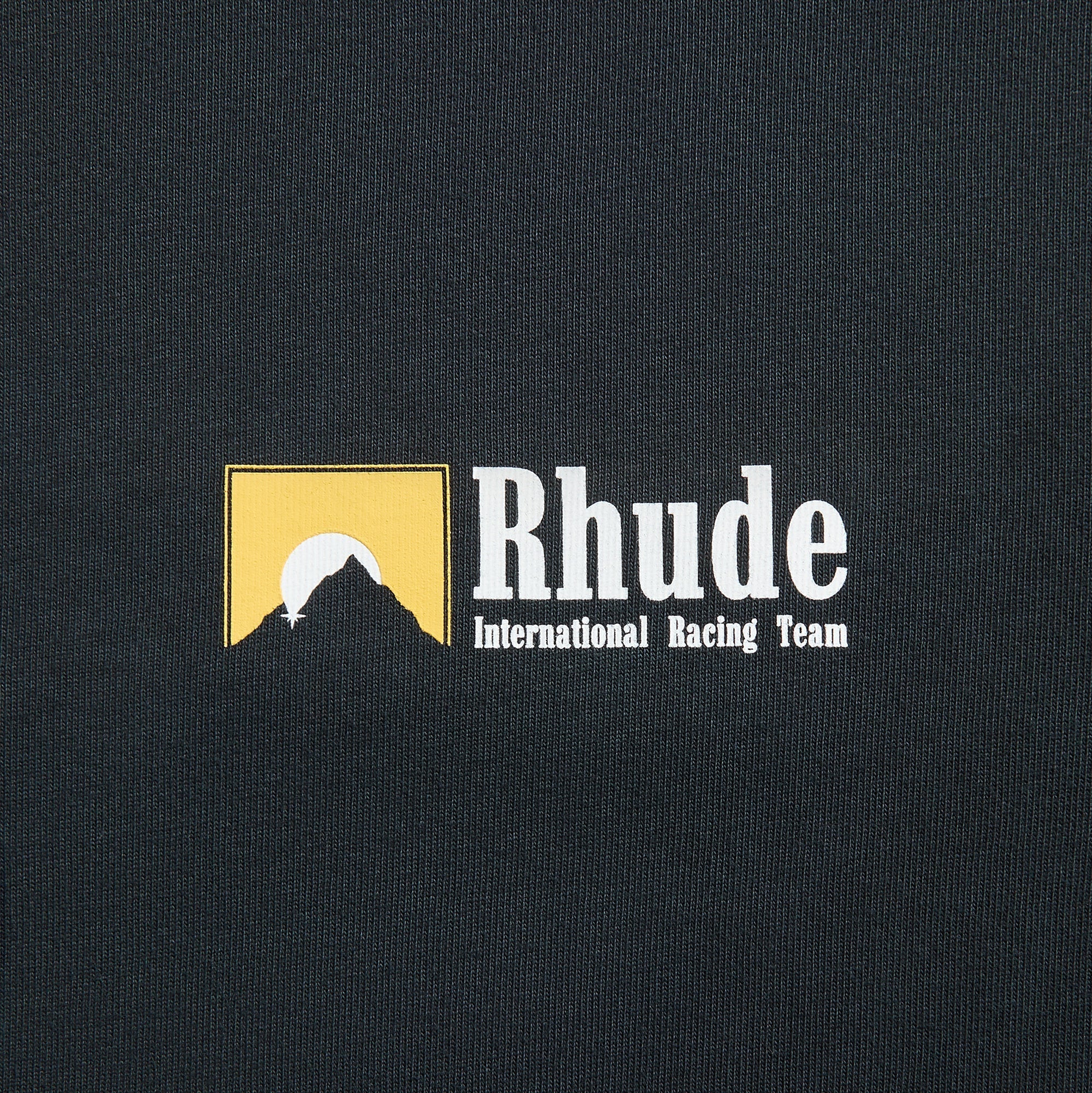 Rhude International Racing Logo Tee - Vintage Black | Kith Vintage Black