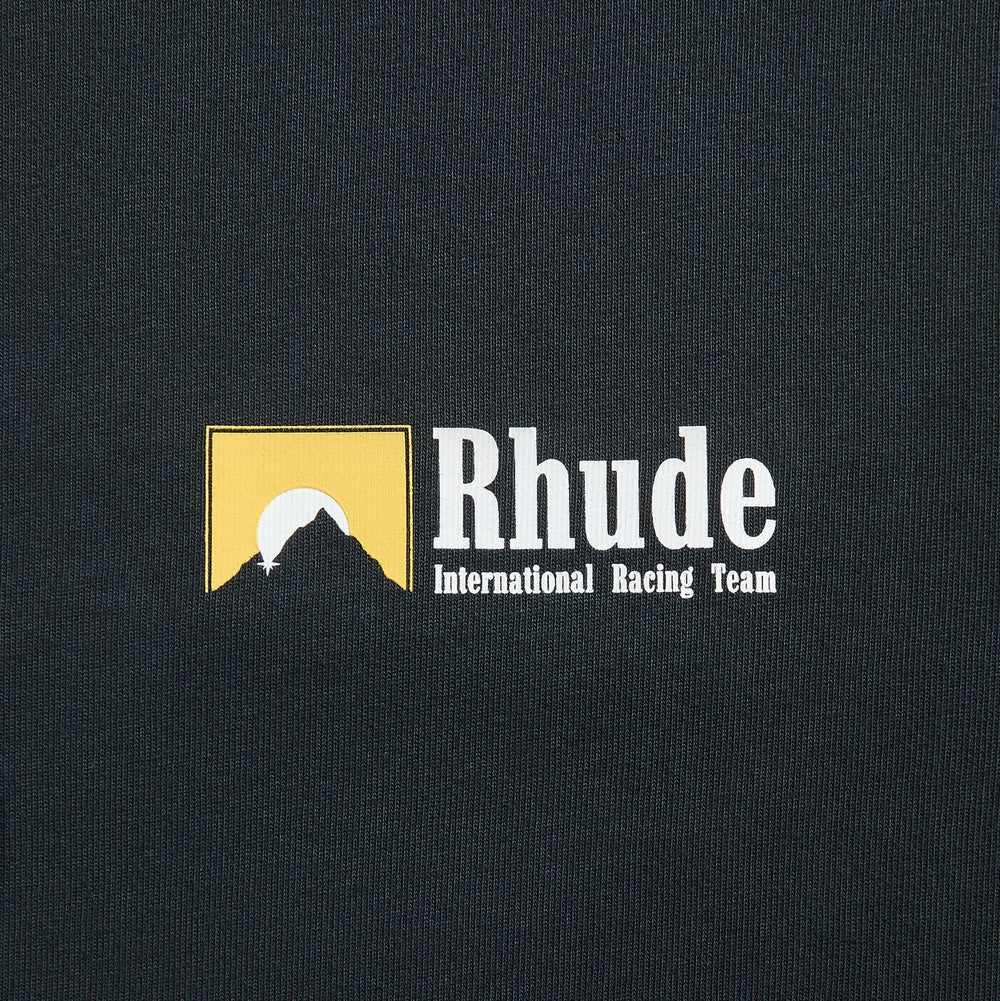 Rhude International Racing Logo Tee - Vintage Black | Kith Vintage Black