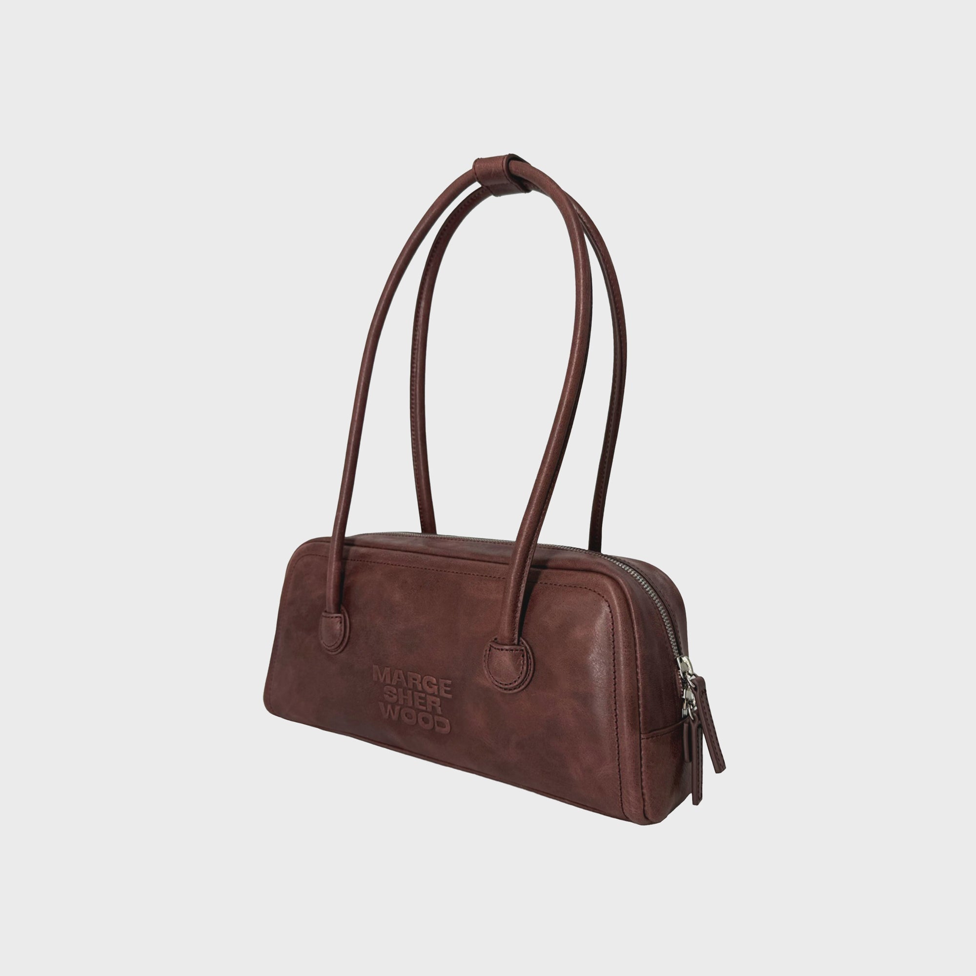 MARGESHERWOOD Soft Baguette Bag - Wine Pull Up | Kith Wine Pull Up