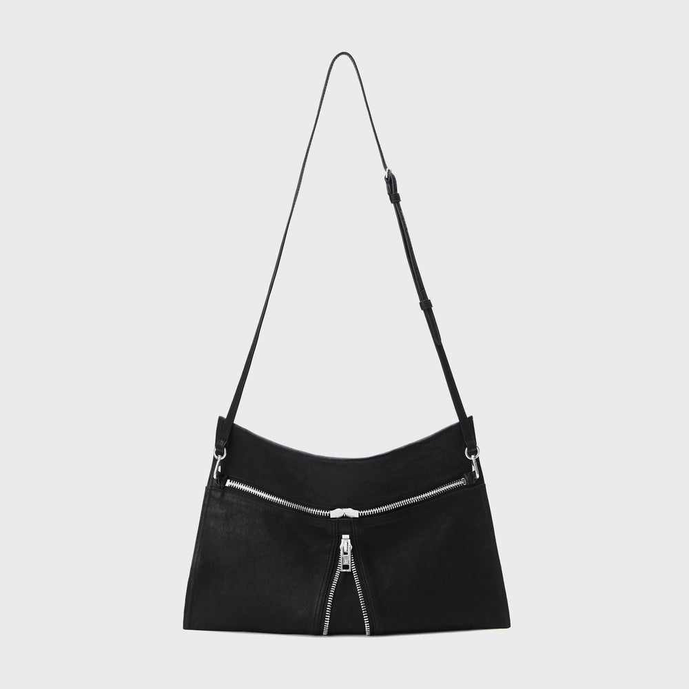 Alexander Wang Geo Medium Hobo with Strap - Black | Kith Black