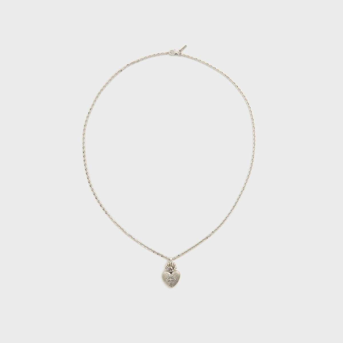 Emanuele Bicocchi Sacred Heart Necklace - Silver | Kith Silver