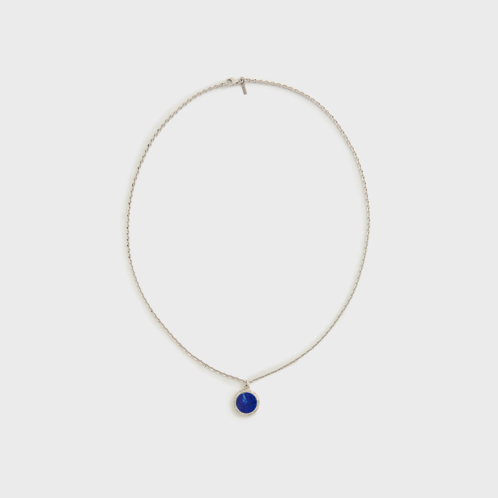 Emanuele Bicocchi Flourishing Lapis Amulet Necklace - Silver | Kith Silver
