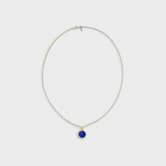 Emanuele Bicocchi Flourishing Lapis Amulet Necklace - Silver | Kith Silver