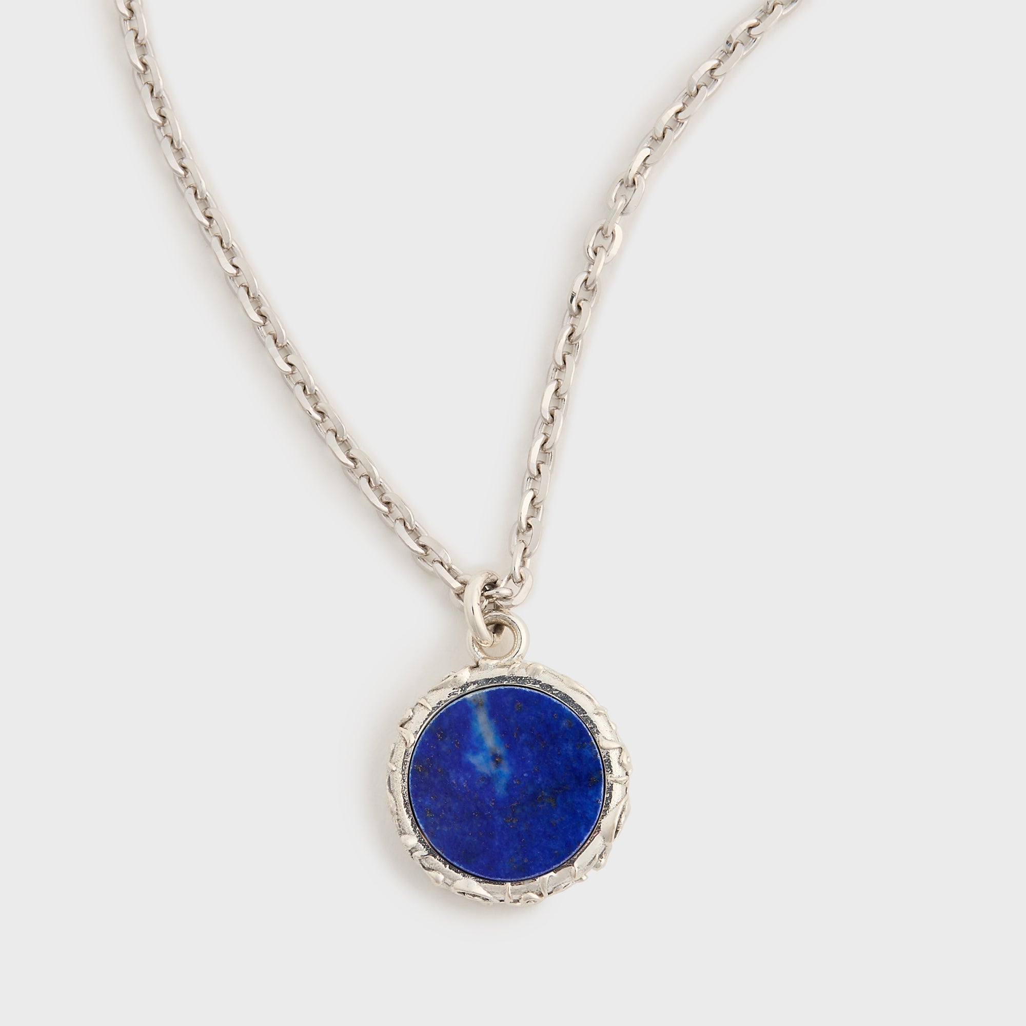 Emanuele Bicocchi Flourishing Lapis Amulet Necklace - Silver | Kith Silver