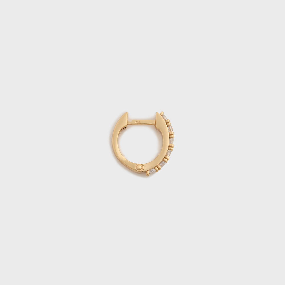 Emanuele Bicocchi Gold Crystal Earring Single - Gold | Kith Gold