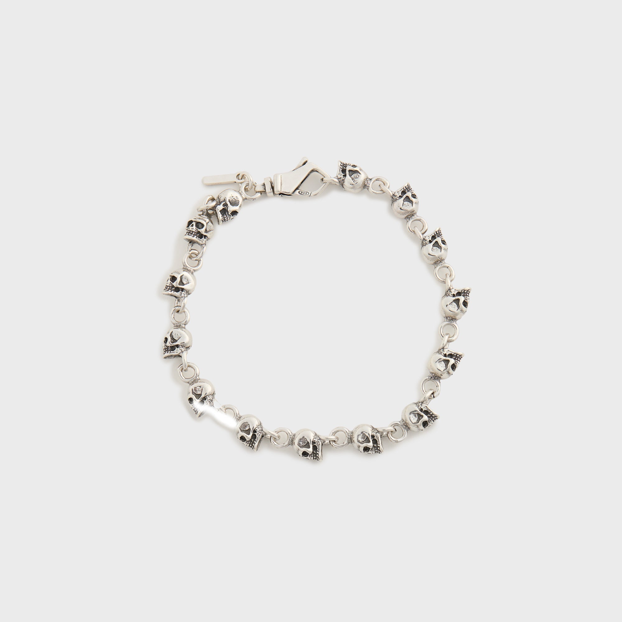 Emanuele Bicocchi Multi-Skull Bracelet - Silver | Kith Silver