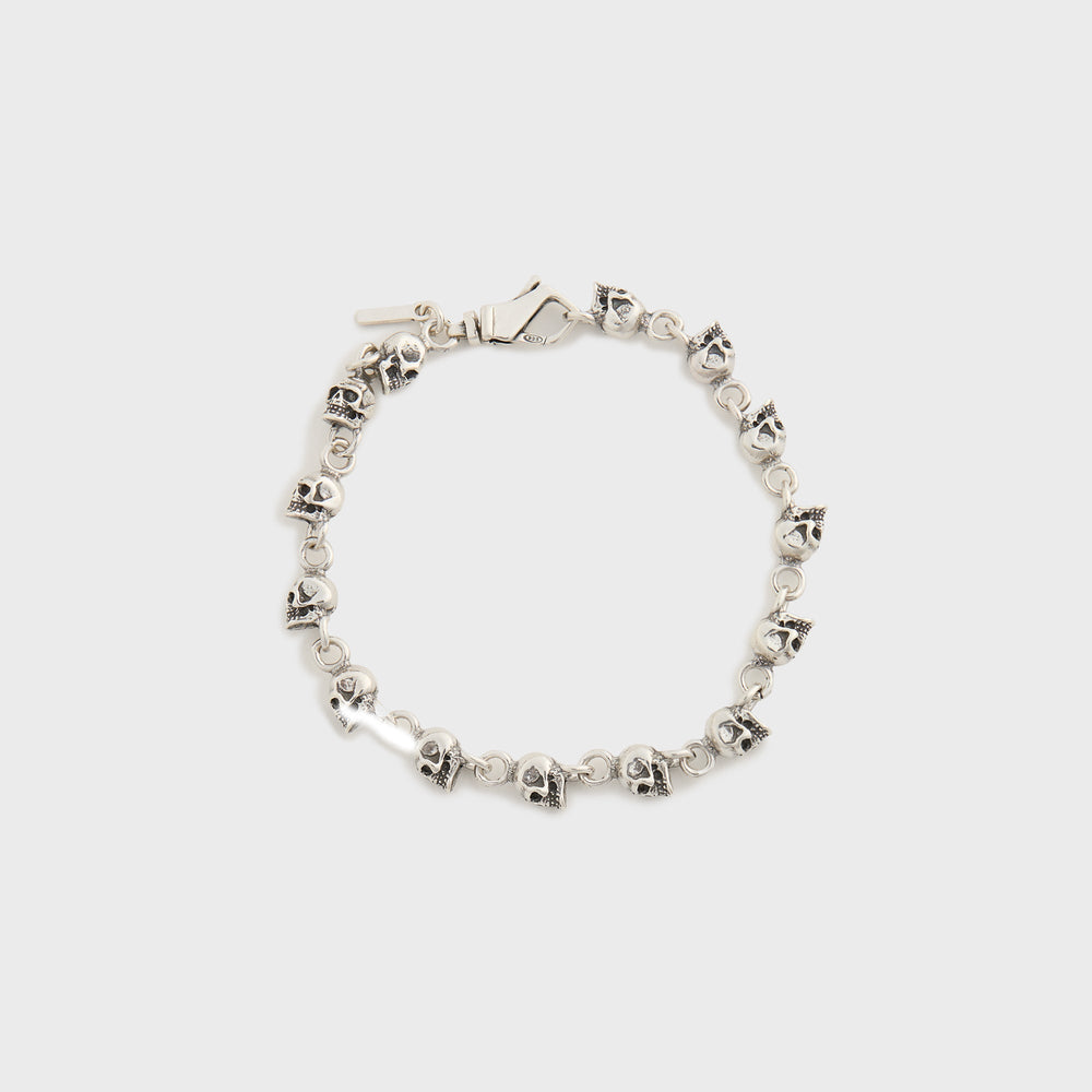 Emanuele Bicocchi Multi-Skull Bracelet - Silver | Kith Silver
