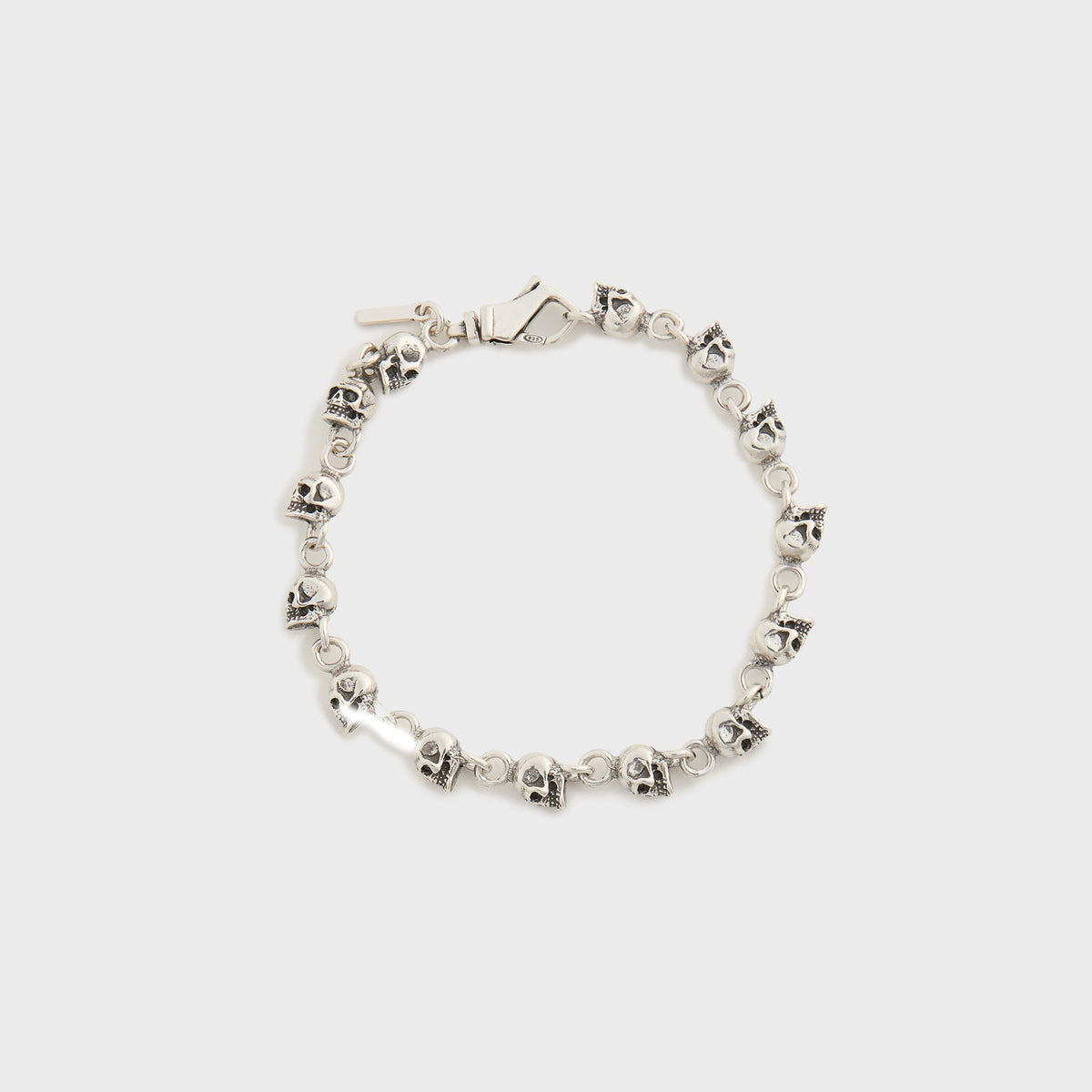 Emanuele Bicocchi Multi-Skull Bracelet - Silver | Kith Silver