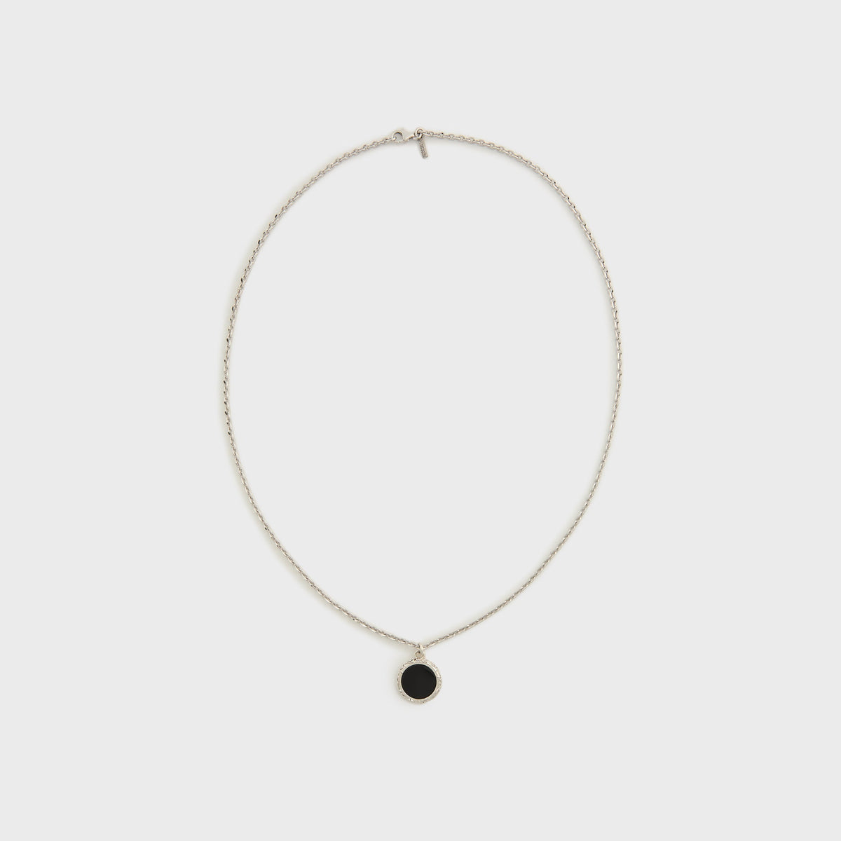 Emanuele Bicocchi Flourishing Onyx Amulet Necklace - Silver | Kith Silver
