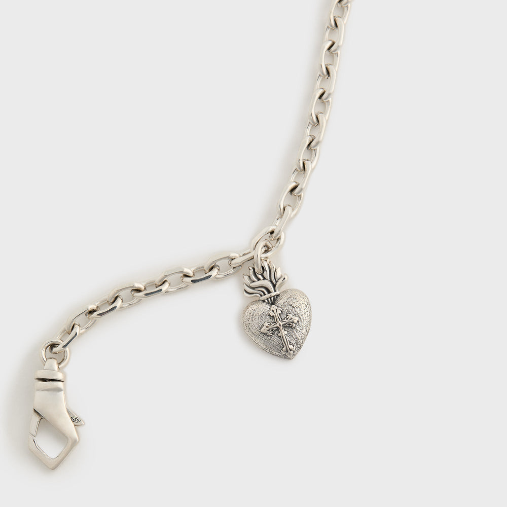 Emanuele Bicocchi Sacred Heart Bracelet - Silver | Kith Silver