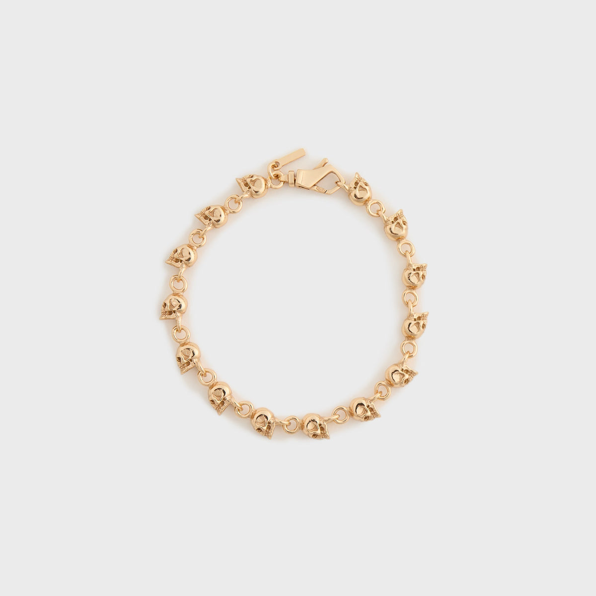 Emanuele Bicocchi Gold Multi-Skull Bracelet - Gold | Kith Gold