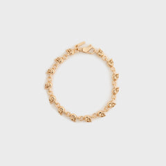 Emanuele Bicocchi Gold Multi-Skull Bracelet - Gold | Kith Gold
