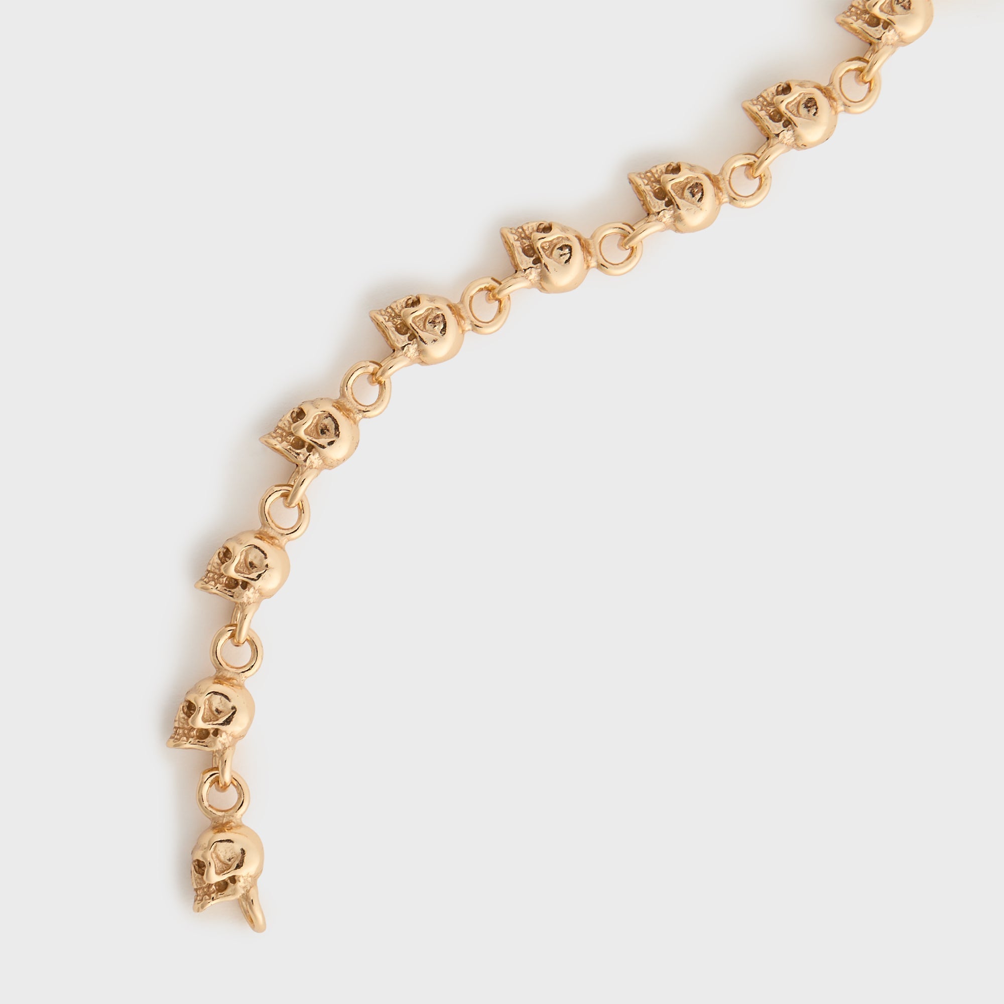 Emanuele Bicocchi Gold Multi-Skull Bracelet - Gold | Kith Gold