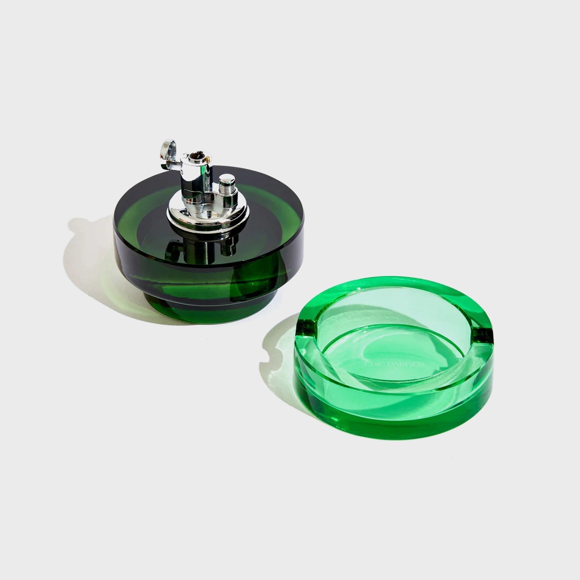 Edie Parker Glass Tabletop Lighter - Grass Green | Kith Grass Green