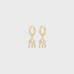 Luv AJ The NY Logo Charm Earrings - Gold | Kith Gold
