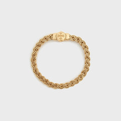 Emanuele Bicocchi Gold Diamond-Cut Braided Bracelet Small - Gold | Kith Gold