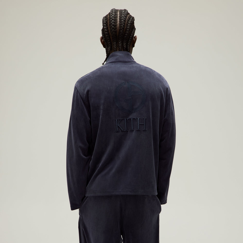 Giorgio Armani & Kith Ali Track Jacket - Nocturnal | Kith Nocturnal