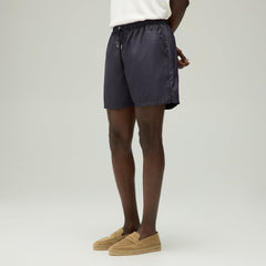 Giorgio Armani & Kith Jacquard Collins Swim Short - Ink | Kith Ink