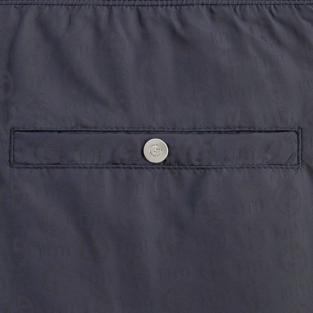 Giorgio Armani & Kith Jacquard Collins Swim Short - Ink | Kith Ink