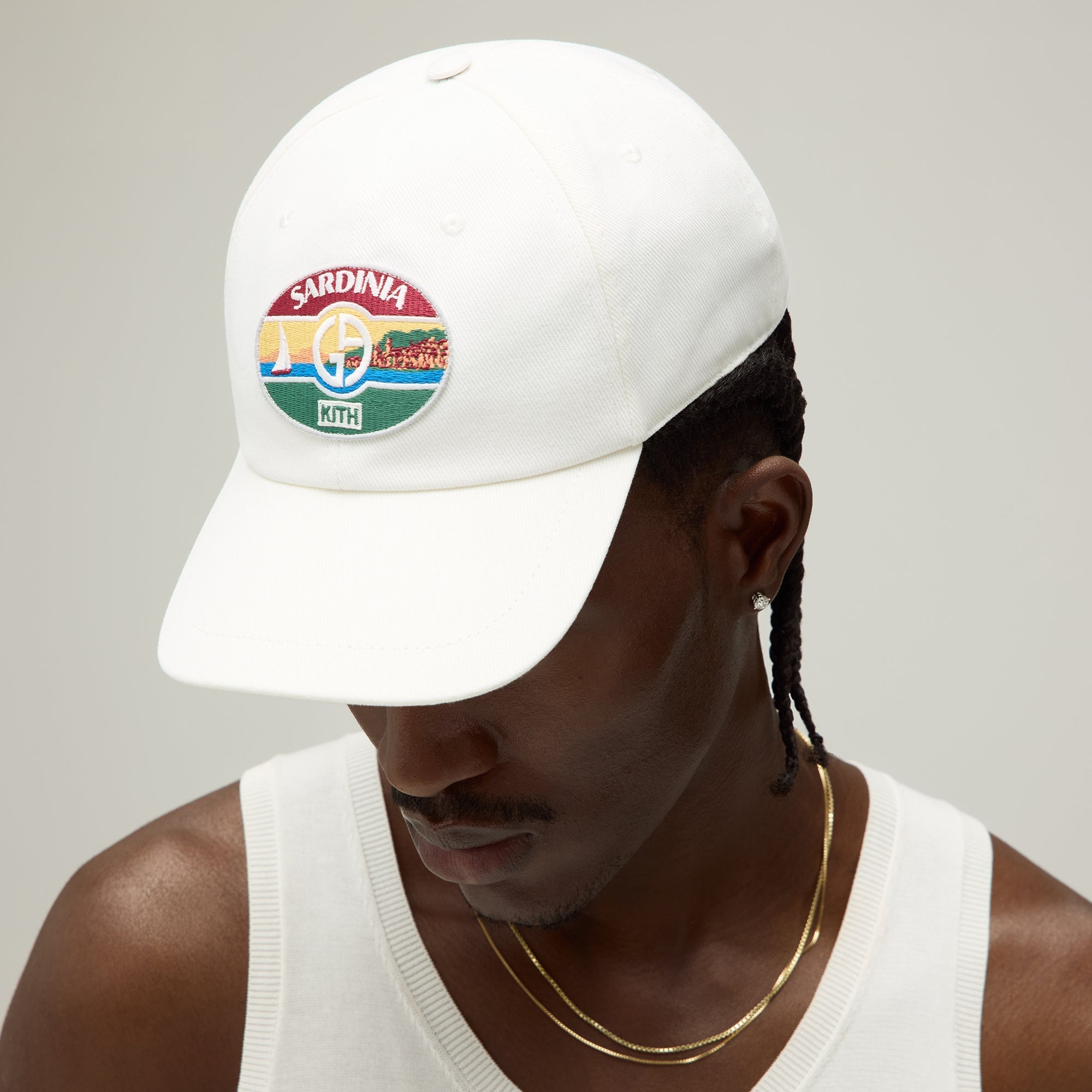 Giorgio Armani & Kith Sardinia Classic Cap - White | Kith White
