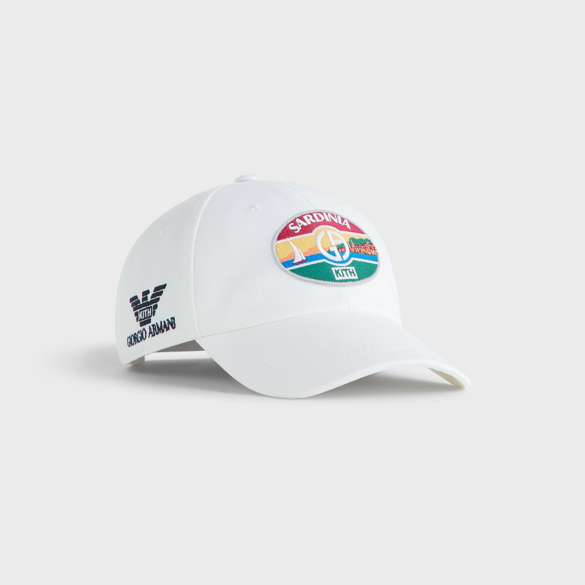 Giorgio Armani & Kith Sardinia Classic Cap - White | Kith White